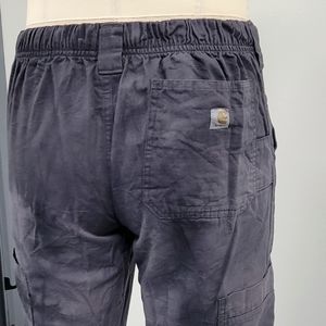 Carhartt women's elastic back drawcord front zip work pants 👖tie dyed